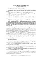 bài tập về tình huống chất vấn