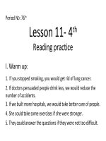 Lesson 11- English12 (3years)