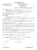 KÌ THI THỬ THPT QUỐC GIA