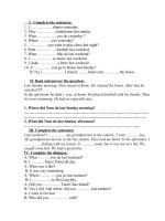 Bài tập ôn lớp 5 kỳ 2