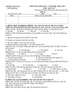 Đề thi HKII văn 7