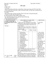 GIÁO ÁN HÓA 9 HK1