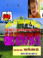 Mat Troi- TNXH lop 3 Suu Nam Sach- Hoi giang