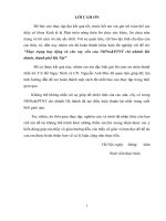 Thực trạng huy động và cho vay vốn của NHNoPTNT chi nhánh hà thành, thành phố hà nội