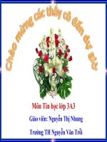 Bài 3: Gõ các chữ ă, â, ê, ô, ư,đ (Tiết 1)