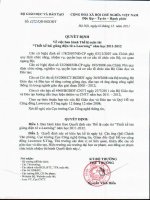 Thể lệ thị E-learning