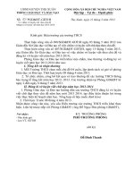 Chấm vở luyện viết theo chủ đề và đăng ký vở luyện viết năm học 2013-2014