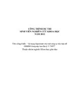 Sử dụng Gapminder như một công cụ hữu hiệu để GDBĐKH trong dạy học Địa lý 11 THPT