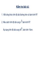 DIEN TICH HINH TRON-HINH QUAT TRON