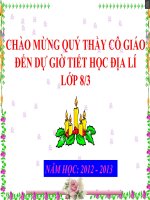 Bài 33 ĐẶC ĐIỂM SÔNG NGÒI VIỆT NAM