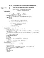 Đề thi HSG Lam sơn Thanh hóa 2013.2014