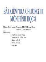 KIEM TRA CHUONG 3 HINH HOC 8