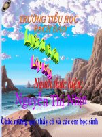 Luyện từ và câu: Giữ phép lịch sự khi yêu cầu, đề nghị