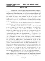 Tiểu luận thực trạng kinh doanh ngành thủy sản trong điều kiện kinh tế hiện nay