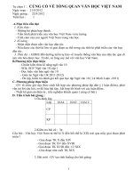 Giáo án Tự chọn Ngữ văn 10