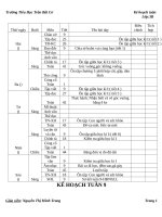 giáo án chuẩn lớp 3 tuần 30-35