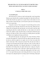 đổi mới công tác xây dựng đội ngũ ở trường thcs trung sơn nhằm nâng cao chất lượng giáo dục