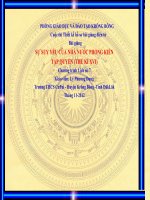 su suy yeu cua nha nuoc phong kien tap quyen