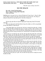 Thu hoạch NQTW 6 Khóa XI