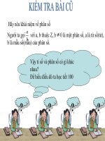 tìm tỉ số của hai số hay