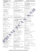 TÓM TẮT CT LÝ 12 ĐẦY ĐỦ