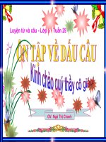 LTVC ON TAP VE DAU CAUTUAN 29 lớp 5