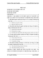 Hoàn thiện kế toán nguyên vật liệu tại Công ty Cổ phần xây dựng và thương mại Anh Anh