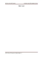 đồ án chi tiết máy thiết kế hệ dẫn động thùng trộn