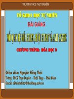 MỐI LIÊN HỆ GIỮA ETILEN, RƯỢU ETYLIC VÀ AXIT AXETIC