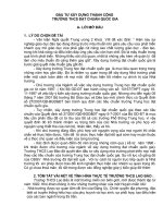 kinh nghiệm  xây dựng thành công trường thcs đạt chuẩn quốc gia