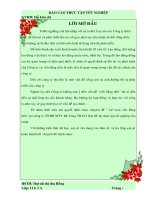 Báo cáo thực tập tốt nghiệp kế toán vốn bằng tiền.tại công ty TNHH MTV Bê Tông TICCO