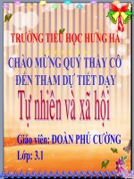 Bài 60: SỰ CHUYỂN ĐỘNG CỦA TRÁI ĐẤT.