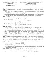 ĐỀ THI HSG TOÁN TỈNH NAM ĐỊNH NĂM 2012-2013