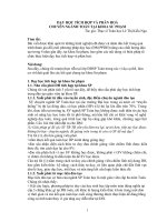 DẠY HỌC TÍCH HỢP VÀ PHÂN HOÁ  CHUYÊN NGÀNH TOÁN TẠI KHOA SƯ PHẠM