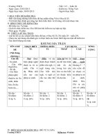 KIỂM TRA TIẾNG VIỆT 6 - TIẾT 115 (CHUẨN KTKN).