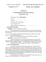 Kế  hoạch BDTX năm học 12-13