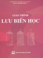 Giáo trình lưu biến học (Dùng trong các trường đại học và cao đẳng)
