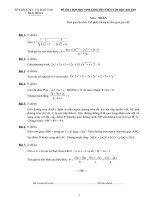 Dề DA HSG Thái Bình