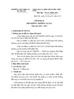 KE HOACH BDTX TO VAN - SU