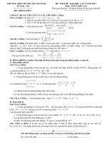 đề thi thử đh năm 2013