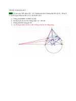 Nhờ thầy cô  giải giúp