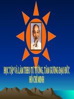 Bai hoc tap tu tuong HCM