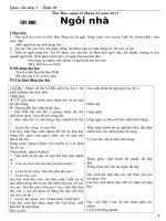 GIÁO ÁN LỚP 1 TUẦN 287 2012-2013 - CHUẨN KTKN