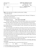 KTĐK lần II TV lớp 4,5 12-13