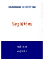 Mạng thế hệ mới của  học viện công nghệ bưu chính viễn thông