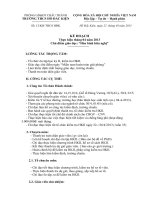 kê hoạch tháng 4/ 2013