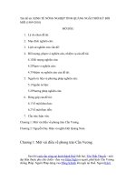 kinh tế nông nghiệp tỉnh quảng ngãi thời kỳ đổi mới