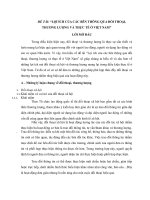 Lợi ích của các bên thông qua đối thoại, thương lượng và thực tế ở việt nam