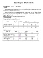 DE THI HKI CN 6 CO MT - ĐÁP ÁN