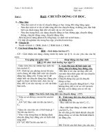 Giao an Vat ly 8 chi viec in (theo phan phoi cht moi)